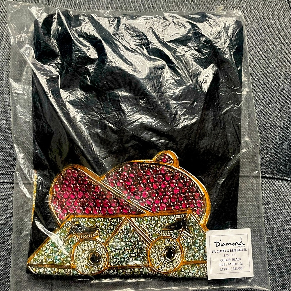 Diamond Supply x Ben Baller Lil Cutty Mens Tee Size Medium MSRP $38